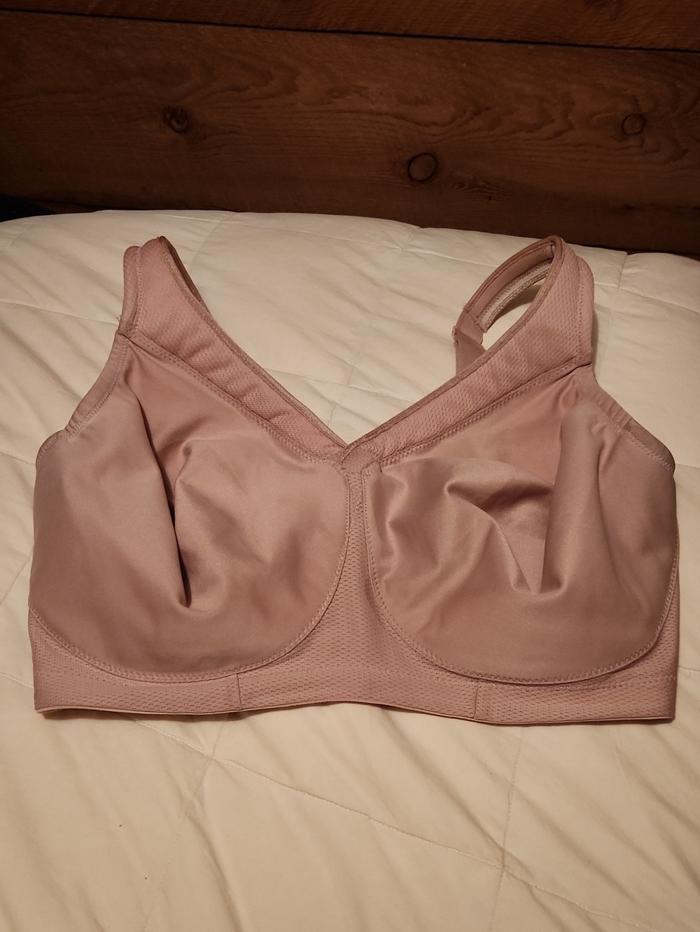 Glamorise Soft/FULL Support Wireless Bra - Nude 36H